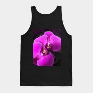 Floating Purple Orchid Tank Top